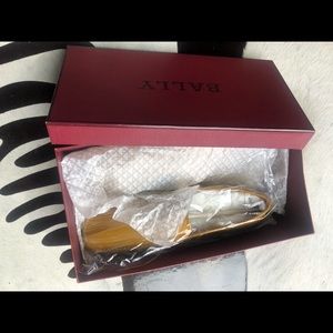 Brand new in box. Bally Driving Mocs